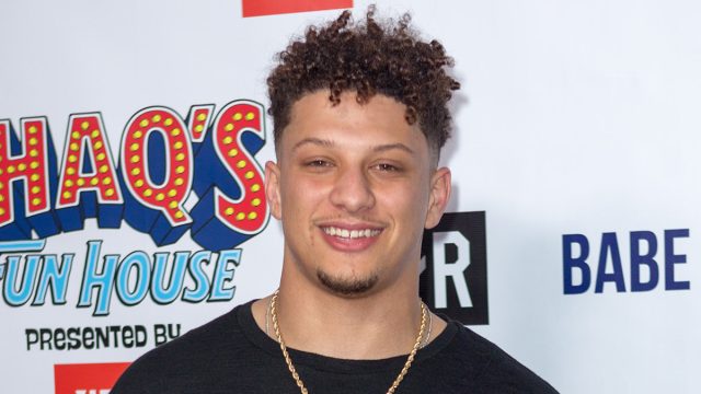 Patrick Mahomes - arrives at the 2019 SHAQ FUN HOUSE on February 1st, 2019 in Atlanta Georgia USA