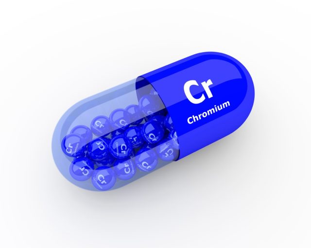 3d pills with chromium Cr element dietary supplements