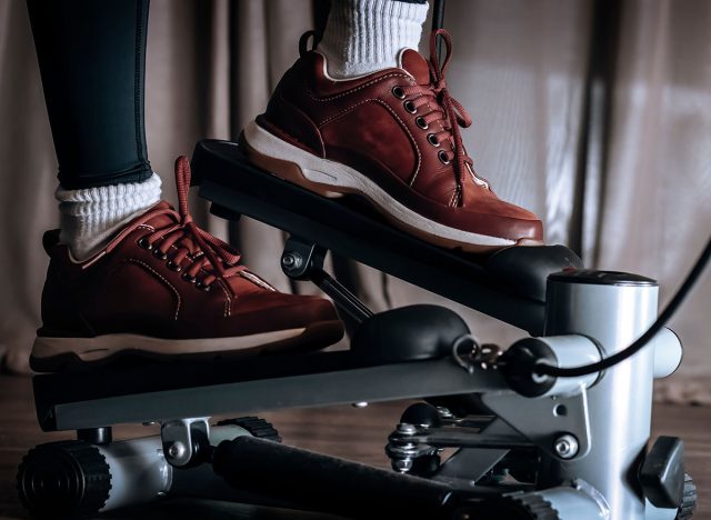 Mini Stepper Elliptical home gym equipment. Ideal for weight loss and improving overall fitness.