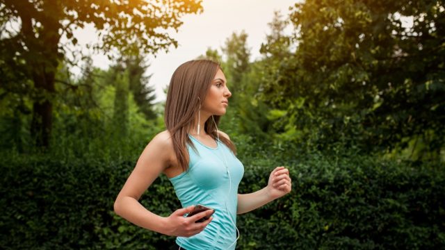 Woman running