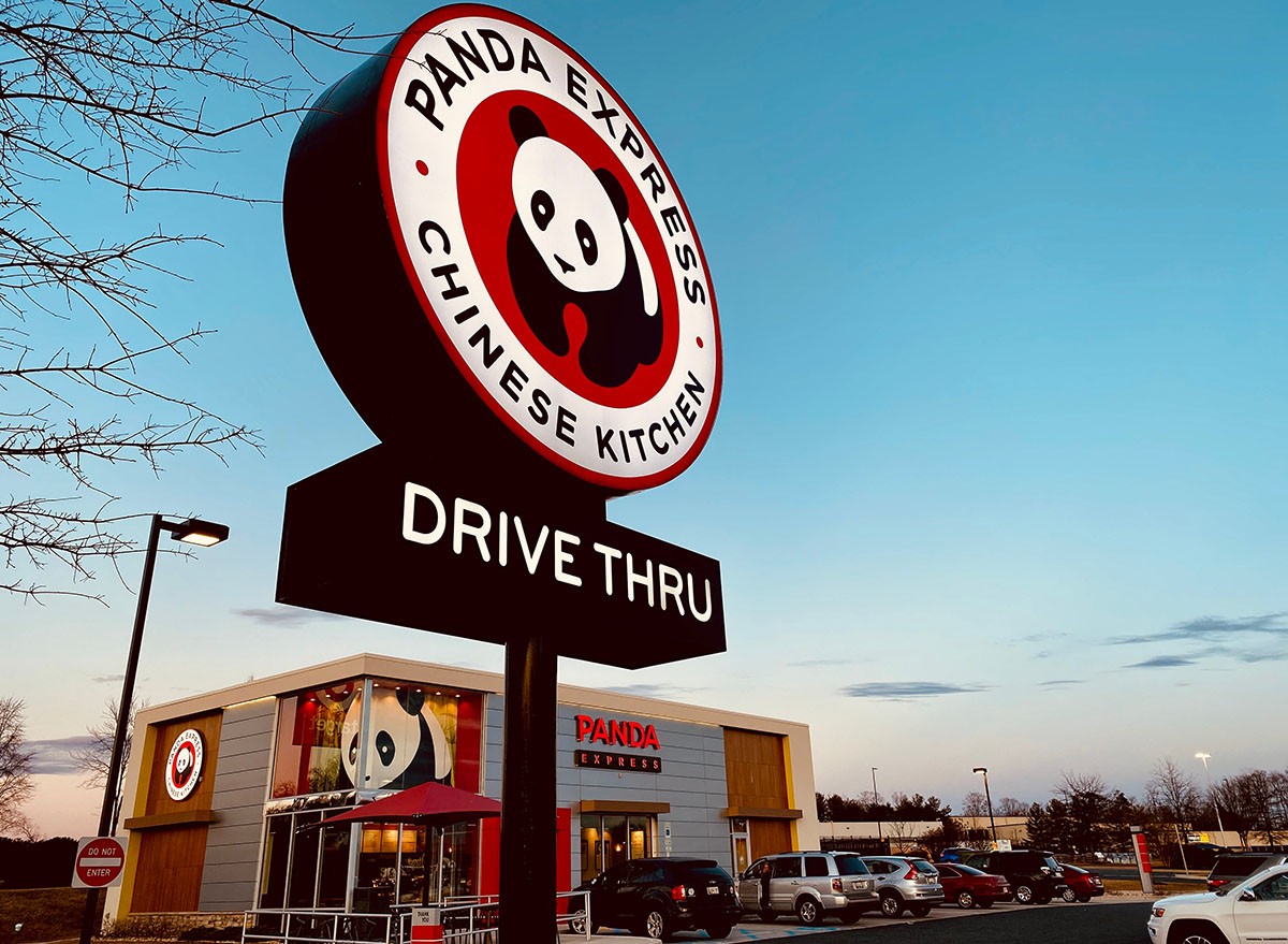 Bel Air,Maryland/United States-Feb 13 2020- Panda Express is a fast food restaurant chain which serves American Chinese cuisine. it is the largest Asian segment restaurant chain in the United States.