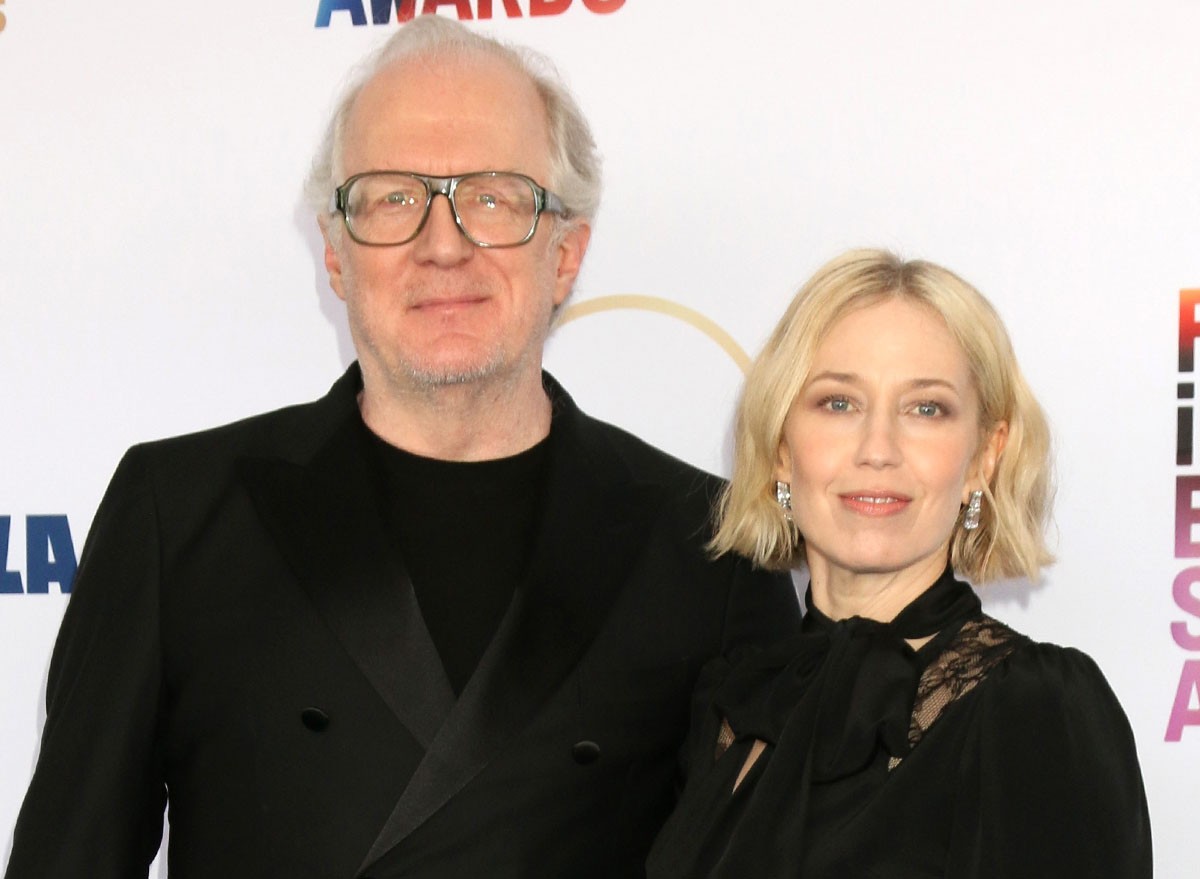 LOS ANGELES - FEB 22: Tracy Letts, Carrie Coon at the 2025 Film Independent Spirit Awards at Beach on February 22, 2025 in Santa Monica, CA