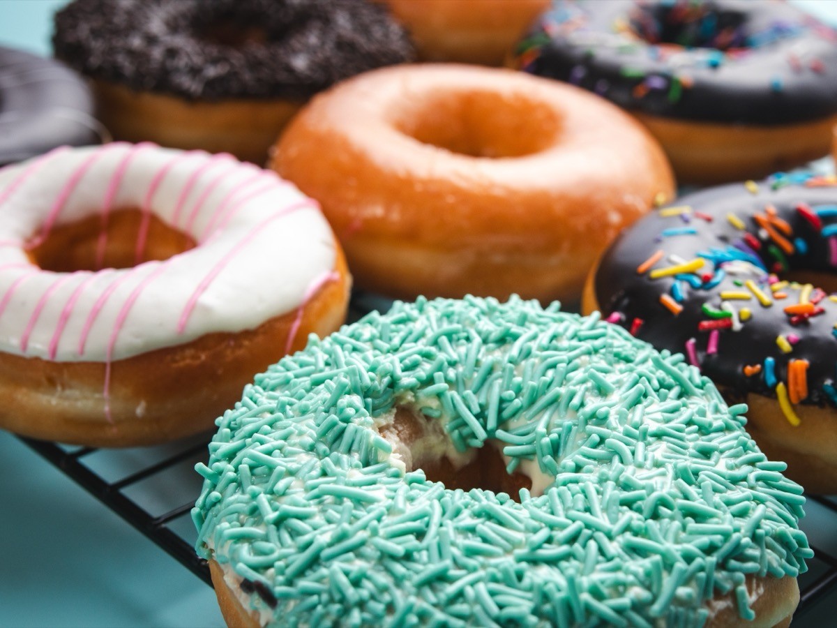 A,Close-up,Shot,Of,A,Variety,Of,Donuts, Doughnuts