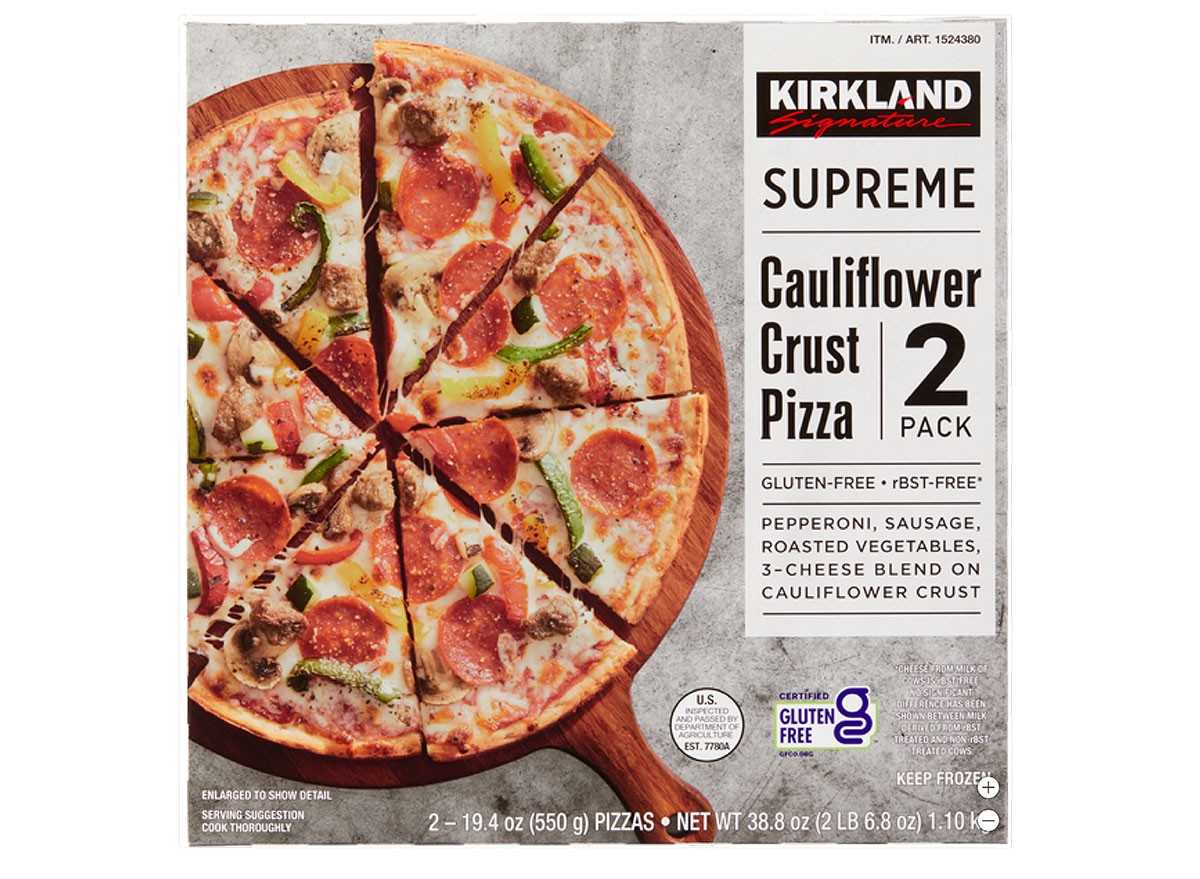 Kirkland Signature Supreme Cauliflower Crust Pizza