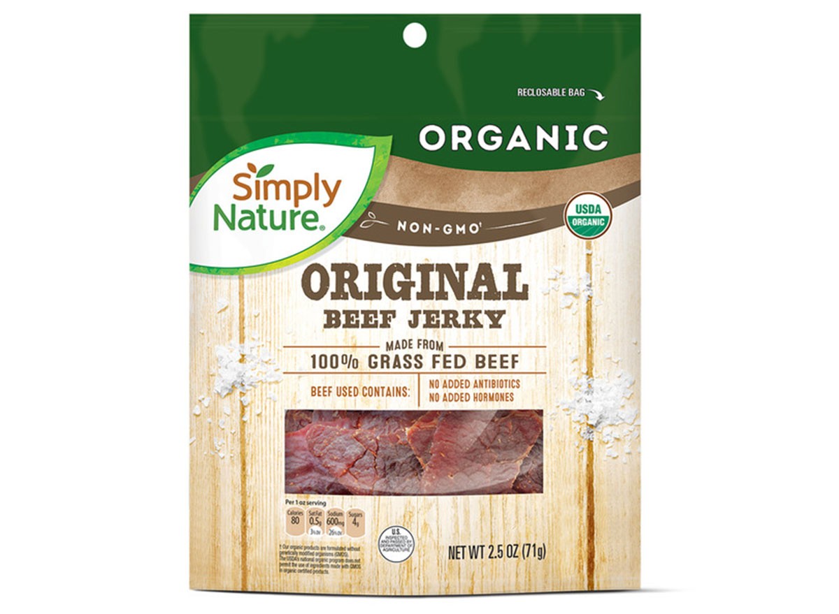 Aldi Simply Nature Organic Original Beef Jerky