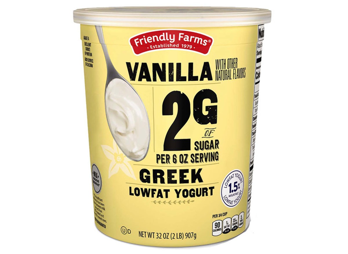 Friendly Farms Vanilla Low Sugar Greek Yogurt
