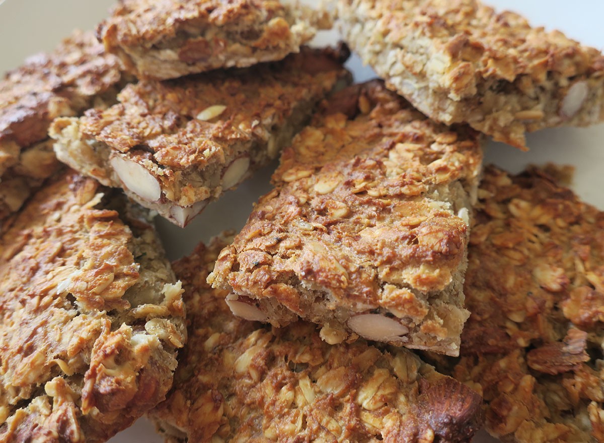 Homemade Energy Bar, Banana, Nut, Peanut Butter, Oatmeal, Protein Bars