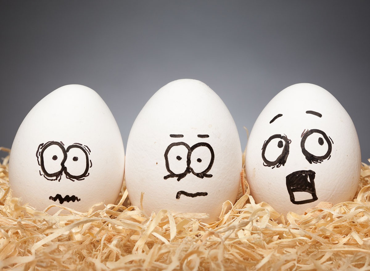 Funny,Little,Easter,Egg,Stories,,Hand,Drawn,Faces,With,Expression:
