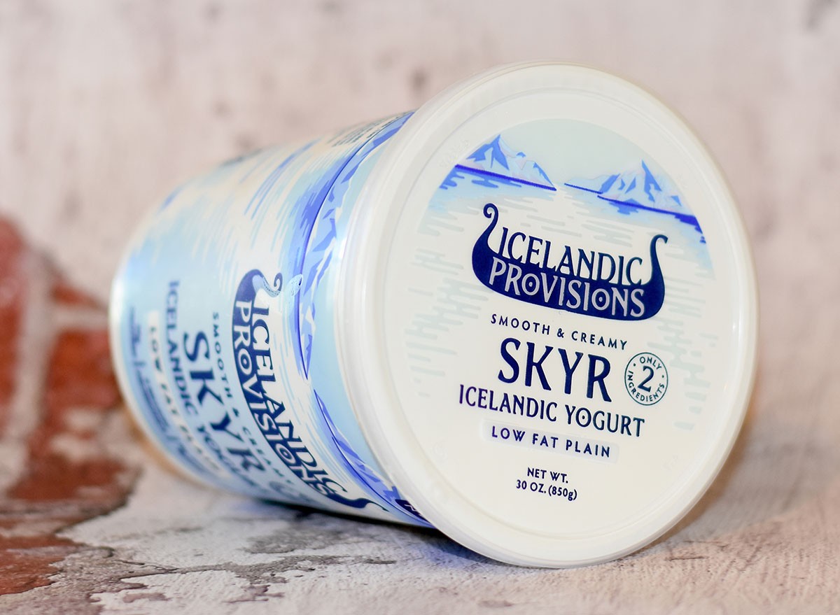 Icelandic Provisions Skyr Low Fat Plain Yogurt, Manassas, VA, USA, September 28, 2023