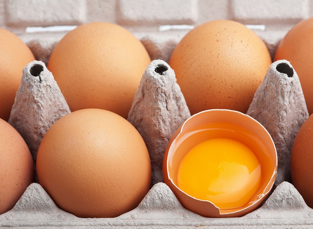 eggs in box