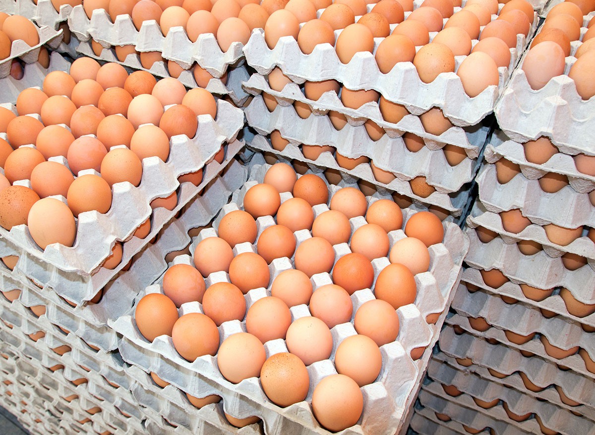 Eggs in the package