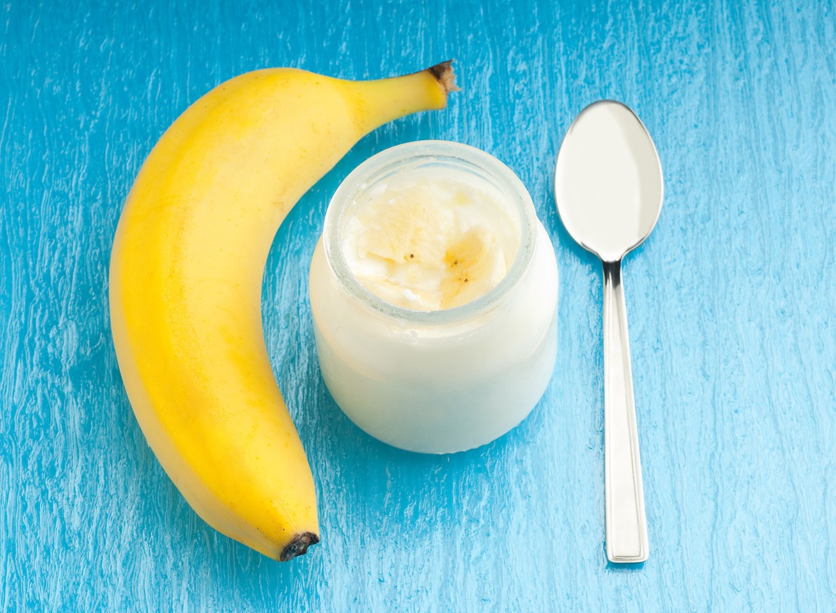 Banana,Yogurt,And,Spoon,breakfast